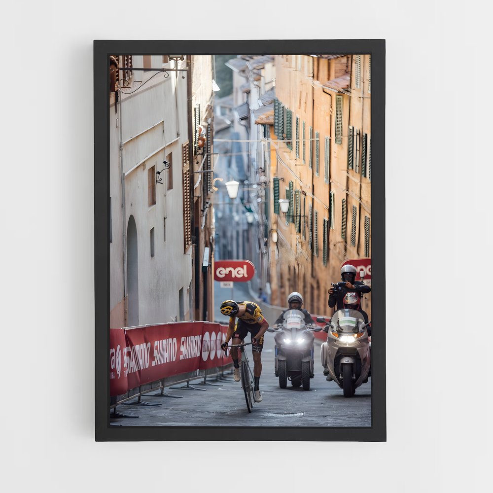 Poster Riders of the White Roads – affiche Cyclisme (vue 2)